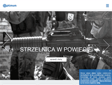 Tablet Screenshot of optimum.com.pl