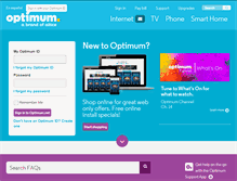 Tablet Screenshot of optimum.net