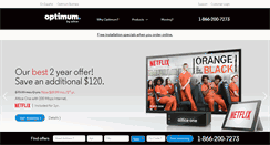 Desktop Screenshot of optimum.com